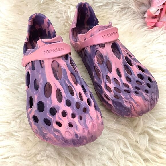 Merrell Hydro-Moc Water Shoes Purple Pink size WS6 - Picture 2 of 7